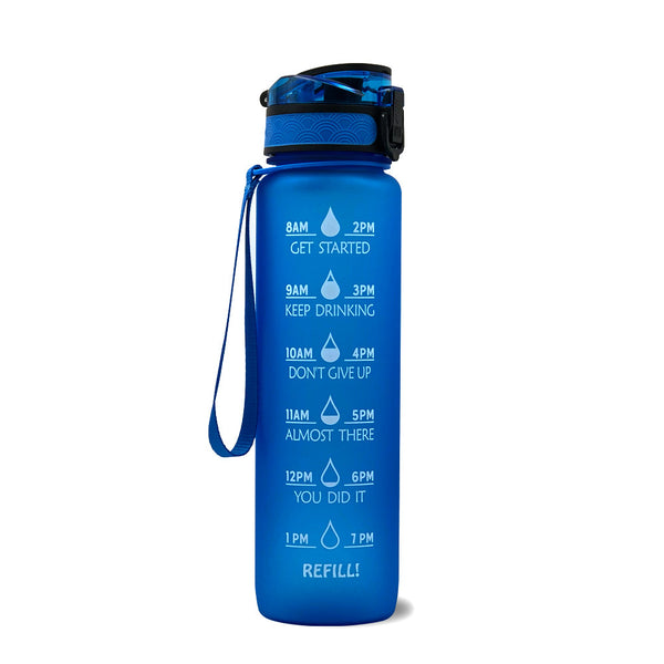 Water Bottle With Time Marker