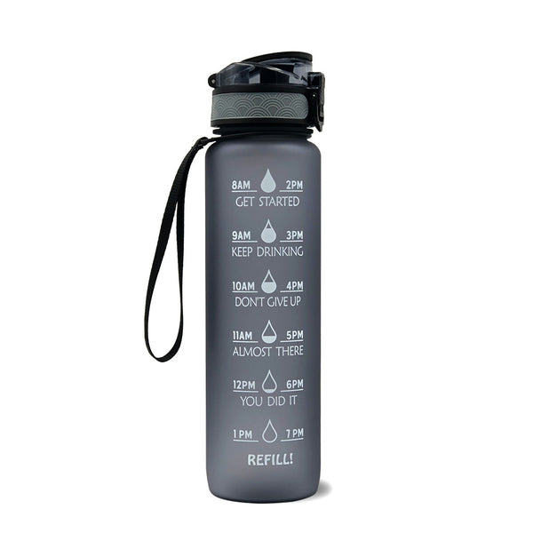 Water Bottle With Time Marker