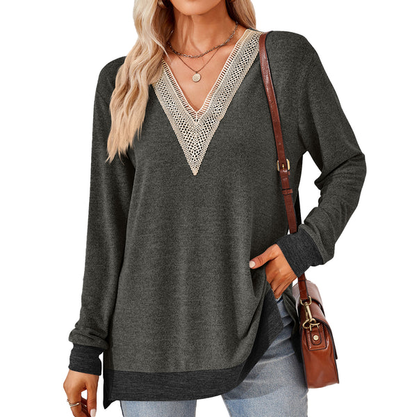 Women's V-neck Top