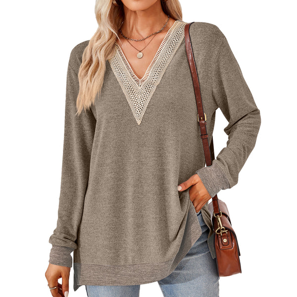 Women's V-neck Top