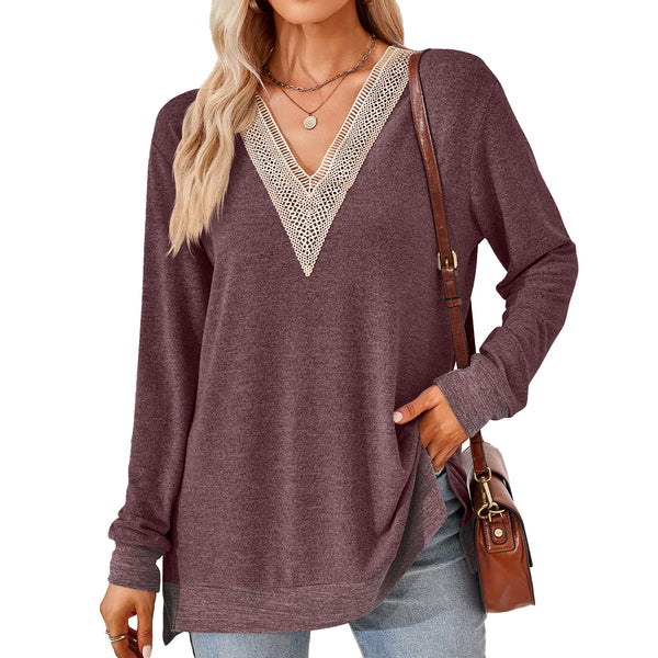 Women's V-neck Top