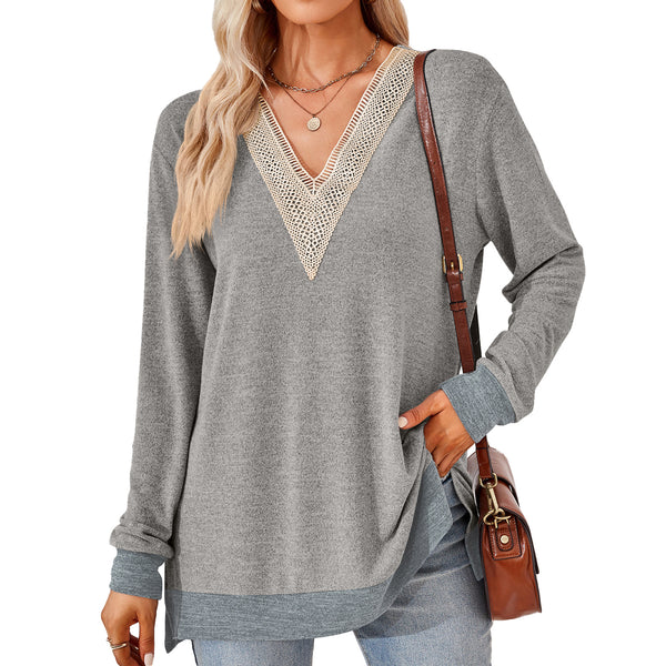 Women's V-neck Top