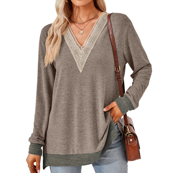 Women's V-neck Top