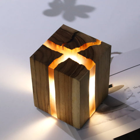 Bedroom Wood Lamp LED Light