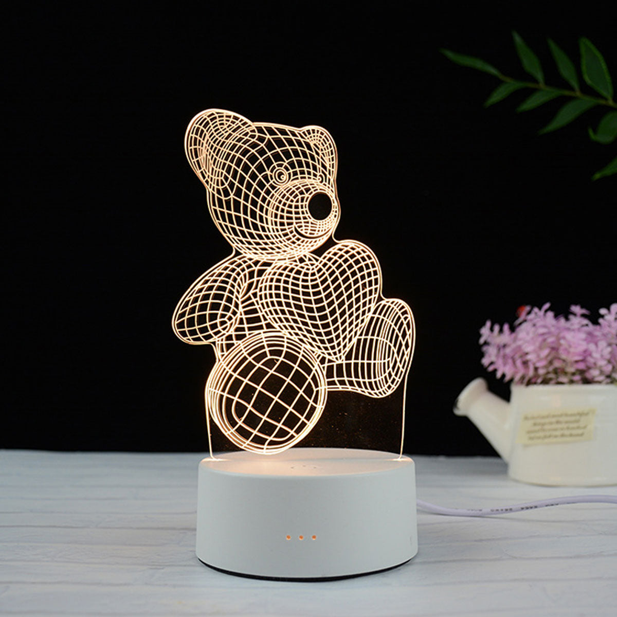 3D LED Table Light Lamp