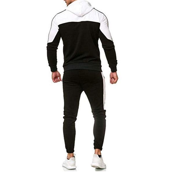 Men's Sports And Leisure Hooded Suit