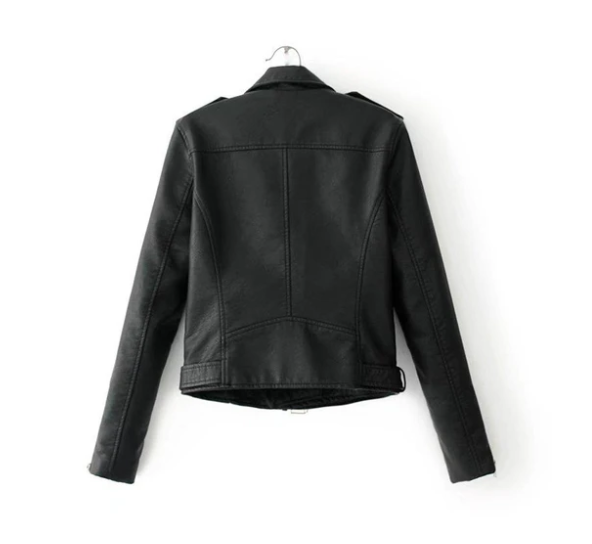 Slim Fit Leather Jacket