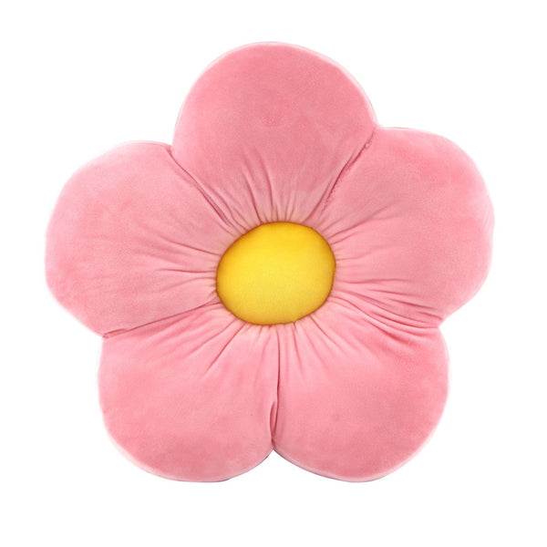 Flower Plush Seat Cushion