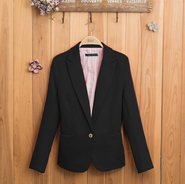 Women's Slim Long Sleeved Blazer