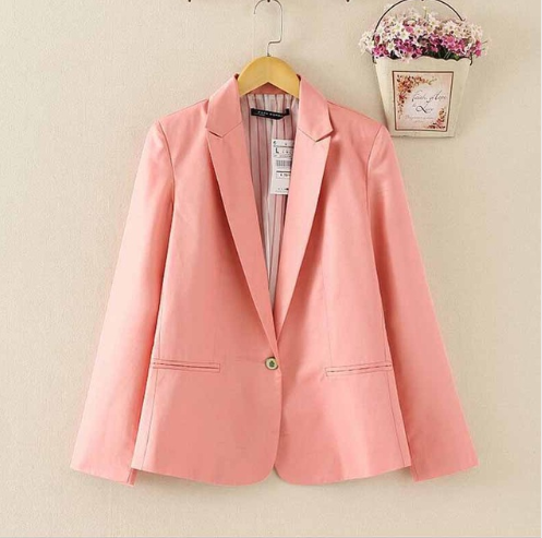 Women's Slim Long Sleeved Blazer