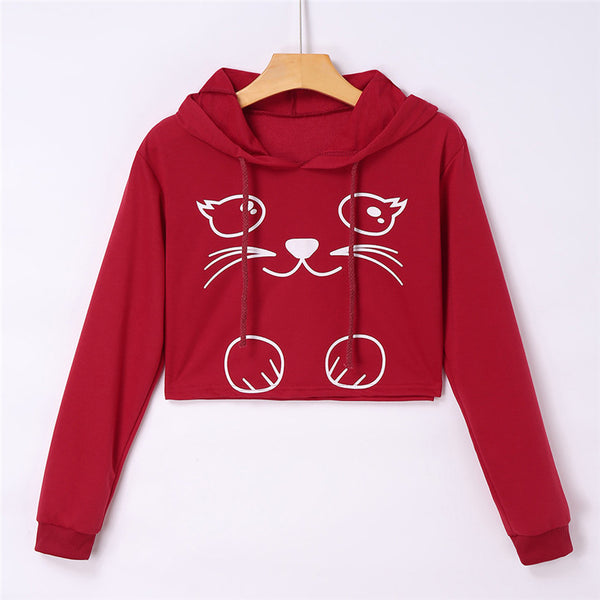 Women's Cropped Hoodies