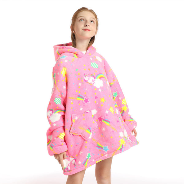 Kids Sleepers Pajama Blanket