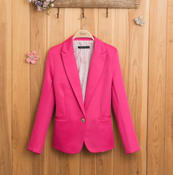 Women's Slim Long Sleeved Blazer