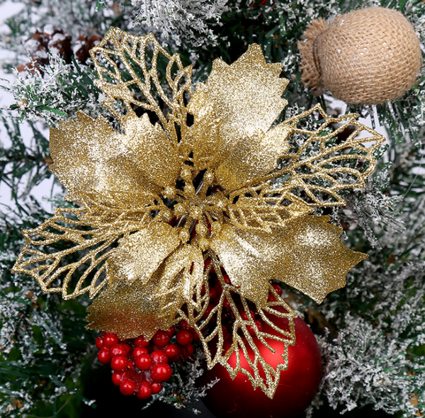 Christmas Poinsettia Decoration