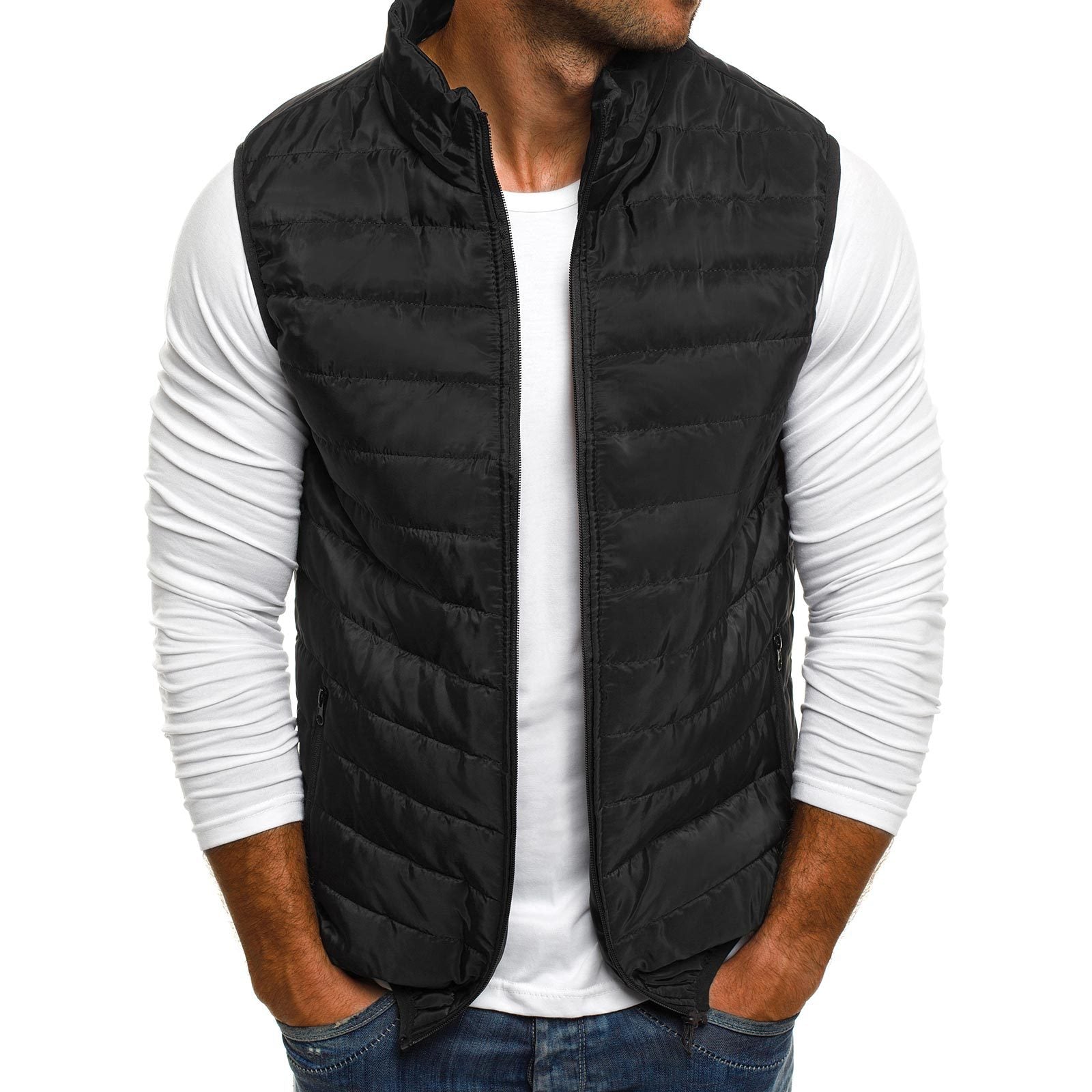 Men's Puffer Vest Jacket