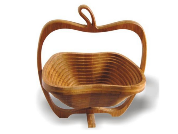 Bamboo Folding Fruit Basket