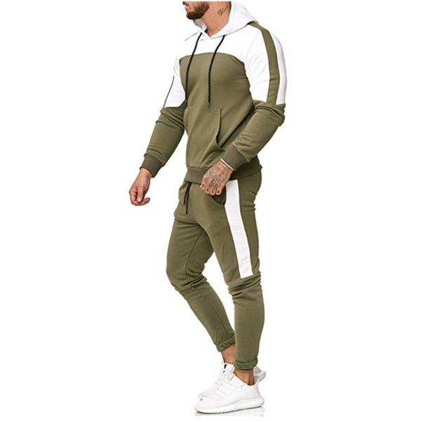 Men's Sports And Leisure Hooded Suit