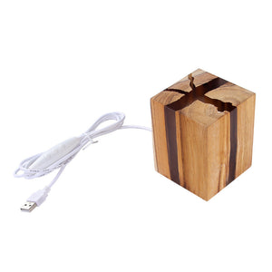 Bedroom Wood Lamp LED Light