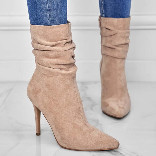 Women's Zipper Ankle Boots