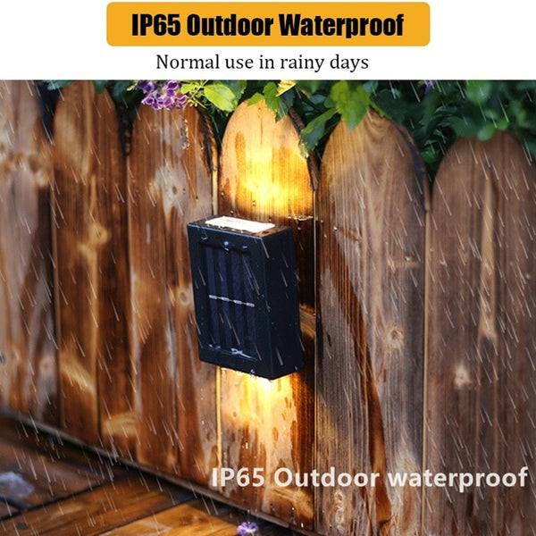 Outdoor Solar Wall Light