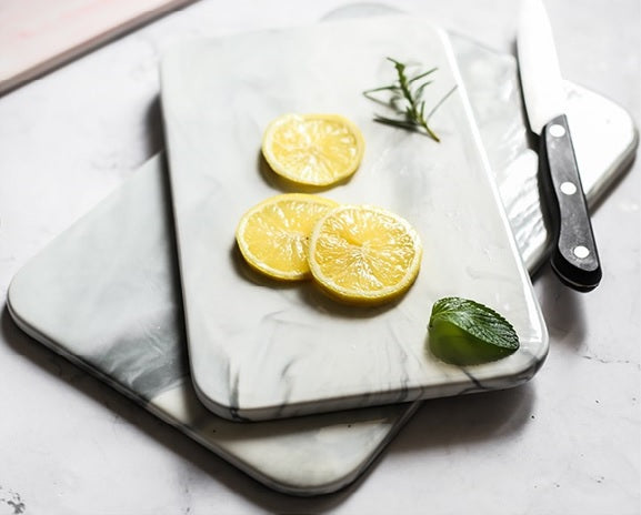 Nordic Marbled Ceramic Tray