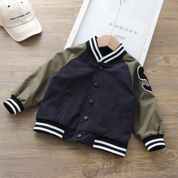 Bomber Baseball Collar Jacket