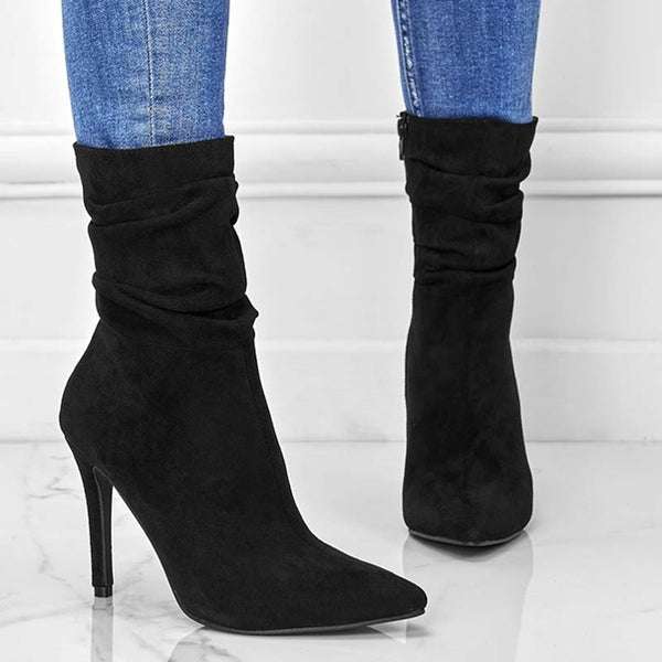 Women's Zipper Ankle Boots