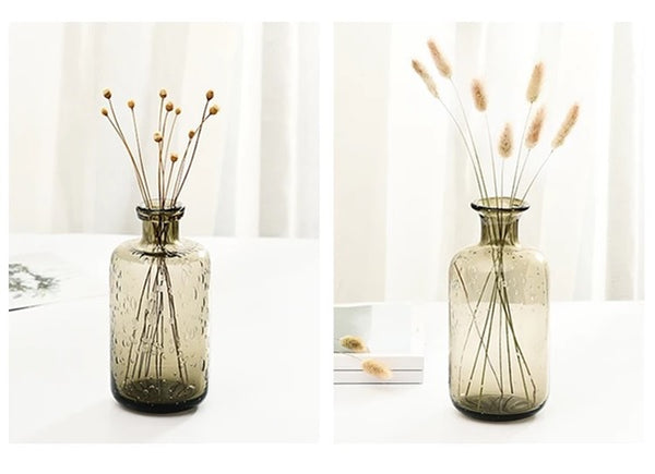 Bubble Glass Vase Home Decoration