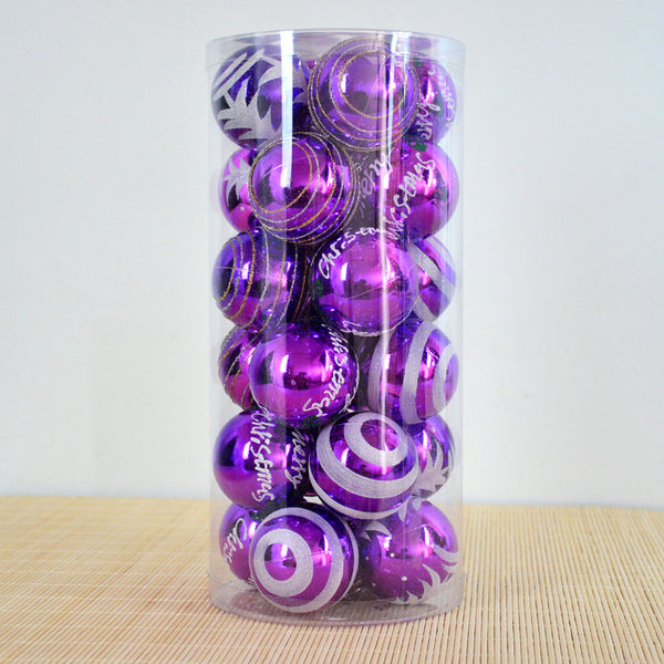 Purple Decoration Balls