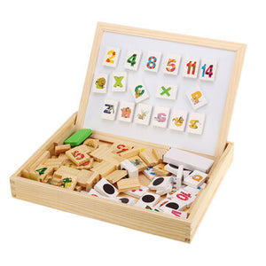 Wooden Magnetic Puzzle for Kids