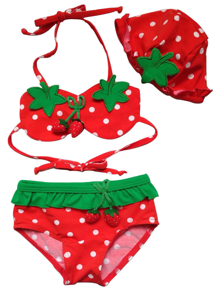 Children's Swimsuit Strawberry