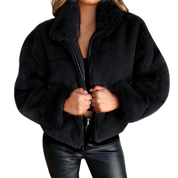 Women's Plush Short Jacket