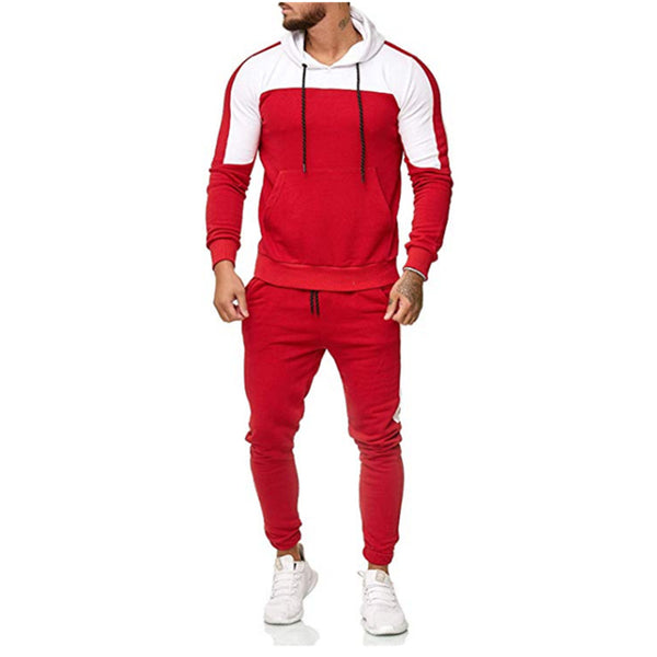 Men's Sports And Leisure Hooded Suit