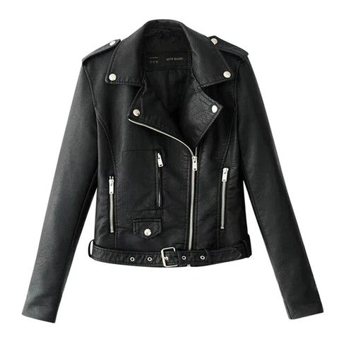 Slim Fit Leather Jacket