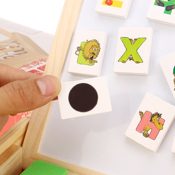 Wooden Magnetic Puzzle for Kids