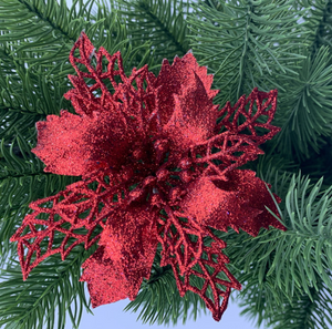 Christmas Poinsettia Decoration