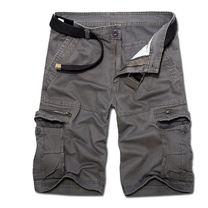 Multi Pocket Cargo Shorts