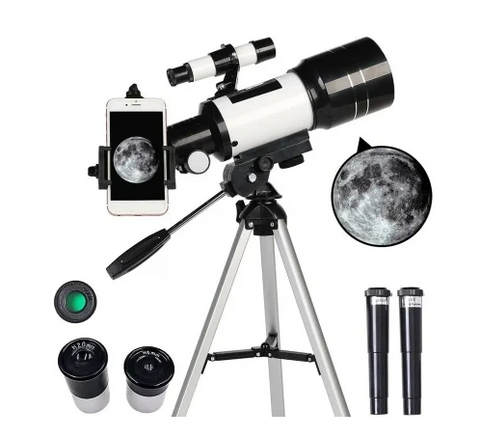 Astronomical Telescope with Tripod