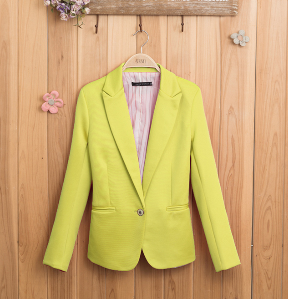 Women's Slim Long Sleeved Blazer