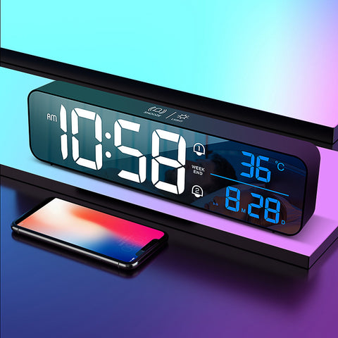 Digital LED Alarm Clock