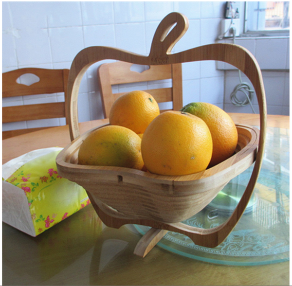 Bamboo Folding Fruit Basket