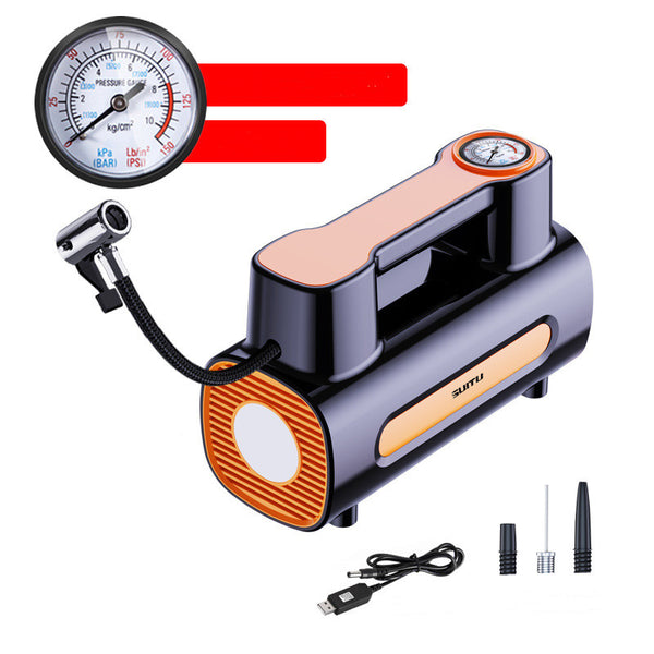 Tire Inflator - Electric Portable Compressor