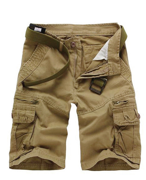 Multi Pocket Cargo Shorts