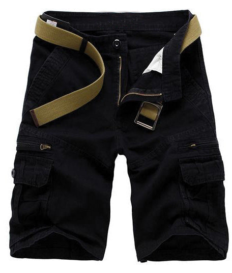 Multi Pocket Cargo Shorts