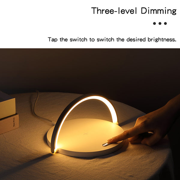 Wireless Qi Charger Table Lamp