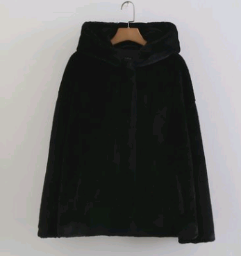 Fur Hooded Coat