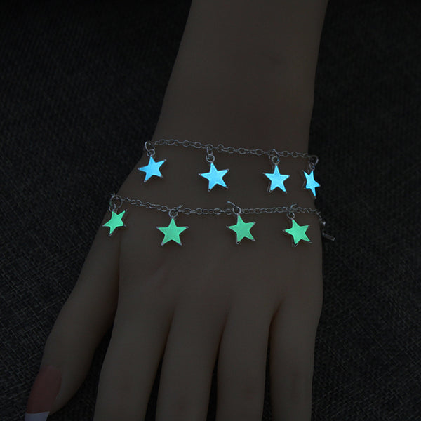 Glow In Dark Star Bracelet