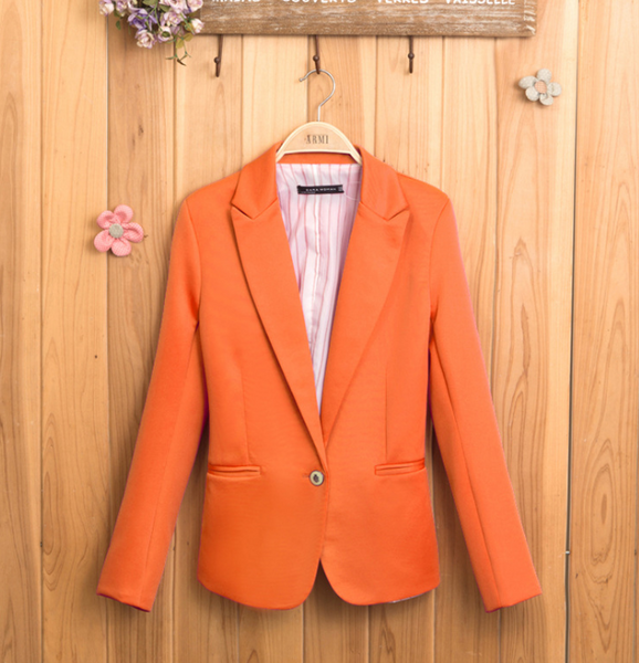 Women's Slim Long Sleeved Blazer