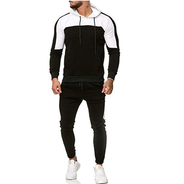 Men's Sports And Leisure Hooded Suit