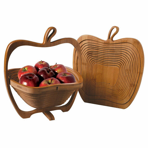 Bamboo Folding Fruit Basket